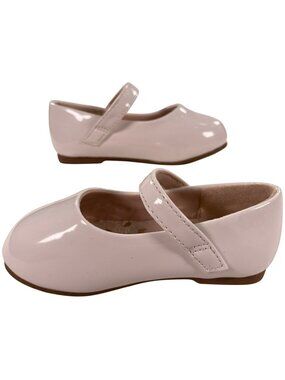 Dream Paris Girls White Patent Mary Jane Shoe strap & Gift Bag Size US 6T NEW